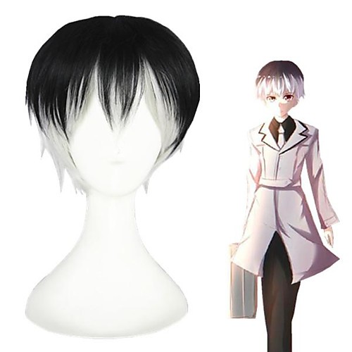 Tokyo Ghoul Sasaki Haise Cosplay Wigs Women's Layered Haircut 8 inch Heat Resistant Fiber Curly Black Teen Adults' Anime Wig
Tokyo Ghoul Sasaki Haise Cosplay Wigs Women's Layered Haircut 8 inch Heat Resistant Fiber Curly Black Teen Adults' Anime Wig