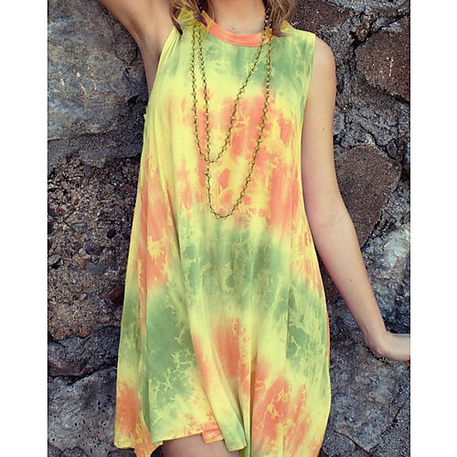 Women's A-Line Dress Knee Length Dress - Sleeveless Tie Dye Summer Casual 2020 Purple Red Yellow Blushing Pink Green Light Blue S M L XL XXL XXXL XXXXL XXXXXL
Women's A-Line Dress Knee Length Dress - Sleeveless Tie Dye Summer Casual 2020 Purple Red Yellow Blushing Pink Green Light Blue S M L XL XXL XXXL XXXXL XXXXXL