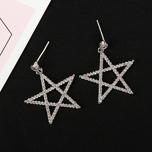 Women's Earrings Holiday Wedding Birthday Romantic Earrings Jewelry White / Silver For Date Street Festival 1 Pair
Women's Earrings Holiday Wedding Birthday Romantic Earrings Jewelry White / Silver For Date Street Festival 1 Pair