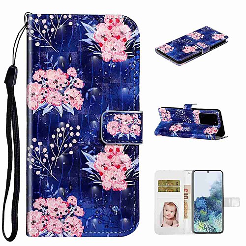 Case For Samsung Galaxy S20 / Galaxy S20 Plus / Galaxy S20 Ultra Wallet / Card Holder / with Stand Full Body Cases Pink Flower PU Leather / TPU for Galaxy A51 / A71 / A80 / A70 / A50 / A30S / A20
Case For Samsung Galaxy S20 / Galaxy S20 Plus / Galaxy S20 Ultra Wallet / Card Holder / with Stand Full Body Cases Pink Flower PU Leather / TPU for Galaxy A51 / A71 / A80 / A70 / A50 / A30S / A20