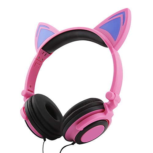 MK-08 Foldable Cat Ear Headset Child Cute Cat Ear Shape Stereo LED Music Lights Headphones 
MK-08 Foldable Cat Ear Headset Child Cute Cat Ear Shape Stereo LED Music Lights Headphones