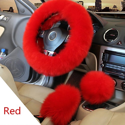 Winter Furry Car Steering Wheel Gear Knob Shifter Parking Brake Covers Set 3Pcs
Winter Furry Car Steering Wheel Gear Knob Shifter Parking Brake Covers Set 3Pcs
