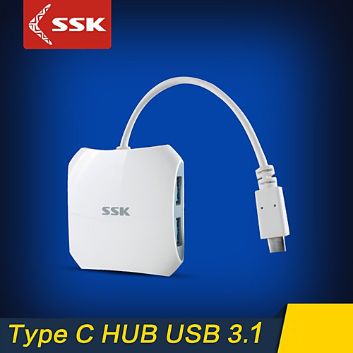 SSK Type-C 4 ports Hub High Speed USB3.0 to USB2.0/1.1 Ports for Notebook Desktop Compatible
SSK Type-C 4 ports Hub High Speed USB3.0 to USB2.0/1.1 Ports for Notebook Desktop Compatible