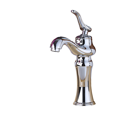Contemporary Bathroom Sink Faucet Single Handle Single Hole Deck Mount Tall Vessel Sink Vanity Bathroom Faucet Hot and Cold Water Mixer Lavatory Tap Polished Chrome Rose Gold 
Contemporary Bathroom Sink Faucet Single Handle Single Hole Deck Mount Tall Vessel Sink Vanity Bathroom Faucet Hot and Cold Water Mixer Lavatory Tap Polished Chrome Rose Gold