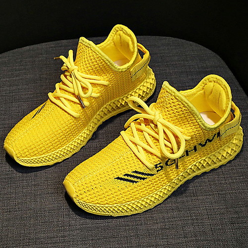 Women's Trainers / Athletic Shoes Spring / Summer Flat Heel Round Toe Daily Tissage Volant Black / Yellow / Pink
Women's Trainers / Athletic Shoes Spring / Summer Flat Heel Round Toe Daily Tissage Volant Black / Yellow / Pink