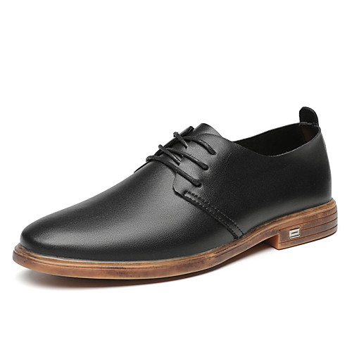 Men's Spring & Summer / Fall & Winter Classic / Preppy Daily Outdoor Oxfords Walking Shoes Leather / Nappa Leather Breathable Wear Proof Black / Yellow / Black
Men's Spring & Summer / Fall & Winter Classic / Preppy Daily Outdoor Oxfords Walking Shoes Leather / Nappa Leather Breathable Wear Proof Black / Yellow / Black