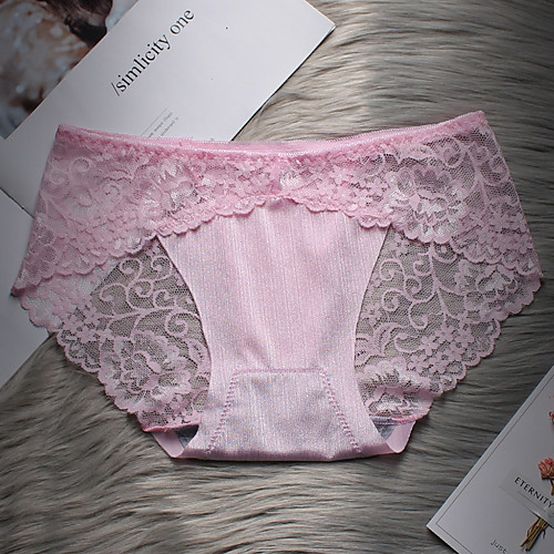 Women's Lace / Basic Brief - Normal Mid Waist Purple Blushing Pink Khaki One-Size
Women's Lace / Basic Brief - Normal Mid Waist Purple Blushing Pink Khaki One-Size