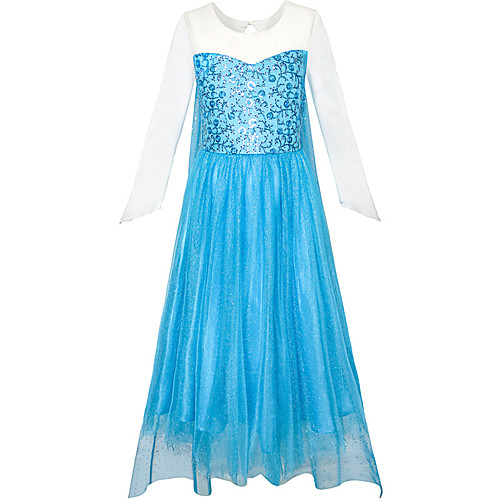 Princess Elsa Dress Flower Girl Dress Girls' Movie Cosplay A-Line Slip Blue Dress Children's Day Masquerade Tulle Cotton
Princess Elsa Dress Flower Girl Dress Girls' Movie Cosplay A-Line Slip Blue Dress Children's Day Masquerade Tulle Cotton