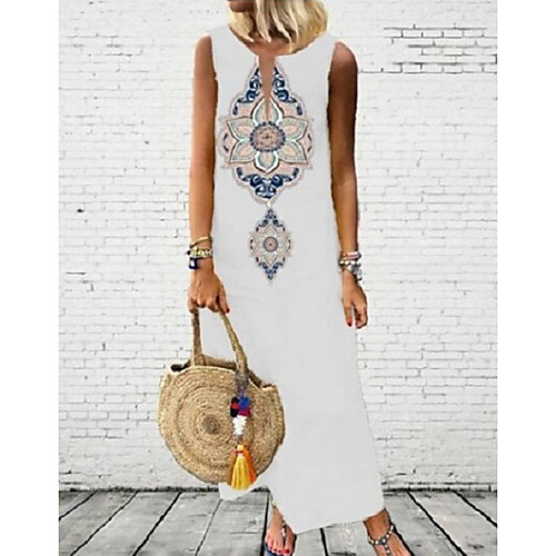 Women's A-Line Dress Maxi long Dress - Sleeveless Print Summer V Neck Casual Mumu 2020 Black Yellow Gray L XL XXL XXXL XXXXL XXXXXL
Women's A-Line Dress Maxi long Dress - Sleeveless Print Summer V Neck Casual Mumu 2020 Black Yellow Gray L XL XXL XXXL XXXXL XXXXXL