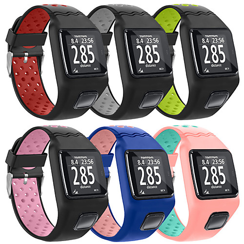 Silica Gel Watch Band Strap for TomTom Touch 23cm / 9 Inches 2.2cm / 0.9 Inches
Silica Gel Watch Band Strap for TomTom Touch 23cm / 9 Inches 2.2cm / 0.9 Inches
