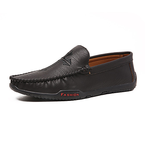 Men's Fall / Spring & Summer Daily Outdoor Loafers & Slip-Ons Walking Shoes PU Breathable Wear Proof Black / Brown / Gray
Men's Fall / Spring & Summer Daily Outdoor Loafers & Slip-Ons Walking Shoes PU Breathable Wear Proof Black / Brown / Gray