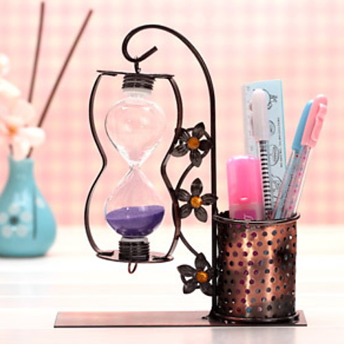 Single hanging copper art hourglass pen holder combination metal crafts timer creative European home crafts pen holder 1619.5cm
Single hanging copper art hourglass pen holder combination metal crafts timer creative European home crafts pen holder 1619.5cm