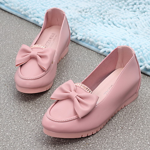 Women's Loafers & Slip-Ons Summer Wedge Heel Round Toe Daily PU White / Black / Pink
Women's Loafers & Slip-Ons Summer Wedge Heel Round Toe Daily PU White / Black / Pink
