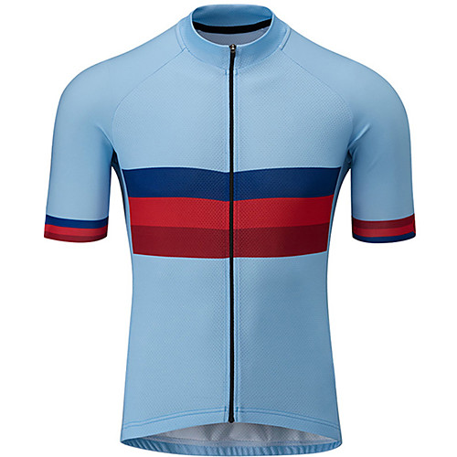 21Grams Men's Short Sleeve Cycling Jersey Summer RedBlue Stripes Patchwork Solid Color Bike Jersey Top Mountain Bike MTB Road Bike Cycling UV Resistant Quick Dry Breathable Sports Clothing Apparel
21Grams Men's Short Sleeve Cycling Jersey Summer RedBlue Stripes Patchwork Solid Color Bike Jersey Top Mountain Bike MTB Road Bike Cycling UV Resistant Quick Dry Breathable Sports Clothing Apparel
