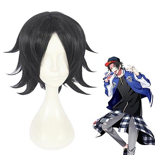 Cosplay Kyoka Jiro Cosplay Wigs Men's Layered Haircut 10 inch Heat Resistant Fiber Curly Black Teen Adults' Anime Wig
Cosplay Kyoka Jiro Cosplay Wigs Men's Layered Haircut 10 inch Heat Resistant Fiber Curly Black Teen Adults' Anime Wig