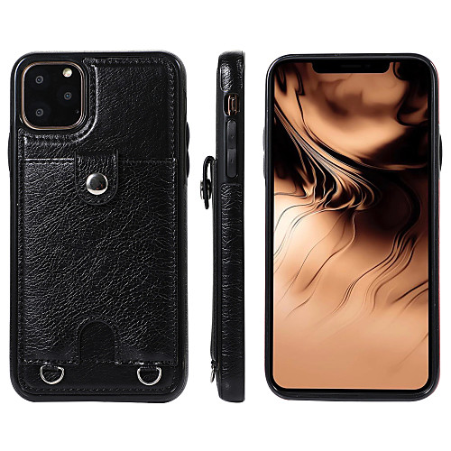 Case For Apple iPhone 11 / iPhone 11 Pro / iPhone 11 Pro Max Card Holder / Shockproof Full Body Cases Solid Colored PU Leather / TPU
Case For Apple iPhone 11 / iPhone 11 Pro / iPhone 11 Pro Max Card Holder / Shockproof Full Body Cases Solid Colored PU Leather / TPU