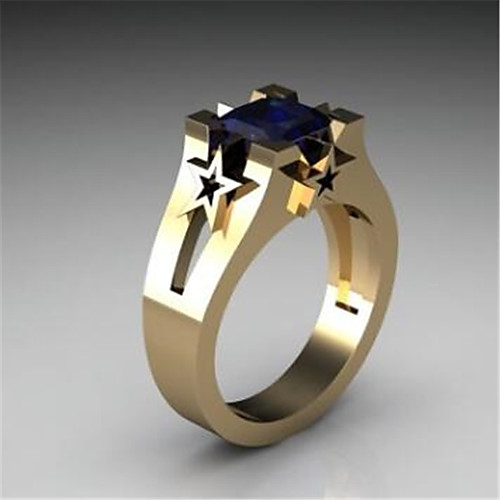 Men Women Ring Cubic Zirconia 1pc Red Green Blue Gold Plated Imitation Diamond Round Stylish Gift Festival Jewelry Classic Star
Men Women Ring Cubic Zirconia 1pc Red Green Blue Gold Plated Imitation Diamond Round Stylish Gift Festival Jewelry Classic Star