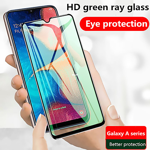 Green Light Screen Protector for Samsung Galaxy A10/A20/A20s/A30/A50/A60/A80 Full Tempered Glass Film Eye protection Screen Protector High Definition (HD) / 9H Hardness
Green Light Screen Protector for Samsung Galaxy A10/A20/A20s/A30/A50/A60/A80 Full Tempered Glass Film Eye protection Screen Protector High Definition (HD) / 9H Hardness