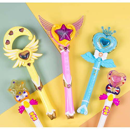 LED Light Stick Fairytale Theme Princess Magic Stick Light Up Toy Magic Wand Transformable Multi - mode Music & Light Kid's for Birthday Gifts and Party Favors
LED Light Stick Fairytale Theme Princess Magic Stick Light Up Toy Magic Wand Transformable Multi - mode Music & Light Kid's for Birthday Gifts and Party Favors