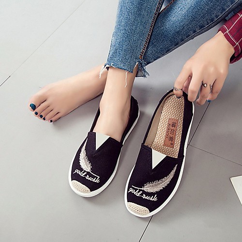 Women's Loafers & Slip-Ons Summer Flat Heel Closed Toe Daily PU White / Black / Red
Women's Loafers & Slip-Ons Summer Flat Heel Closed Toe Daily PU White / Black / Red