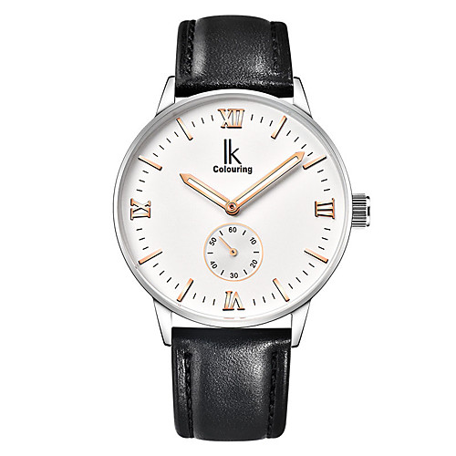 Mechanical Watch Automatic self-winding Genuine Leather Water Resistant / Waterproof Analog Minimalist Cool - Black Brown Black / White
Mechanical Watch Automatic self-winding Genuine Leather Water Resistant / Waterproof Analog Minimalist Cool - Black Brown Black / White