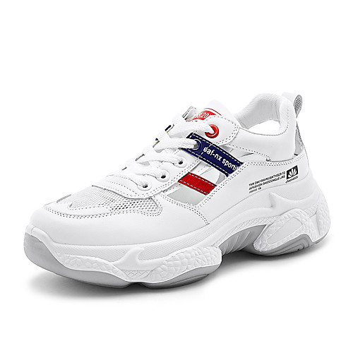 Women's Trainers / Athletic Shoes 2020 Fall Flat Heel Round Toe Sporty Casual Daily Outdoor Glow in the Dark Solid Colored Mesh Running Shoes / Walking Shoes White / Blue / White / Green
Women's Trainers / Athletic Shoes 2020 Fall Flat Heel Round Toe Sporty Casual Daily Outdoor Glow in the Dark Solid Colored Mesh Running Shoes / Walking Shoes White / Blue / White / Green