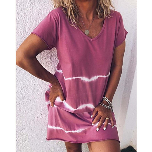 Women's Sheath Dress Knee Length Dress - Short Sleeves Print Summer Elegant 2020 Purple Red Yellow Light Green Light Blue S M L XL XXL XXXL XXXXL XXXXXL
Women's Sheath Dress Knee Length Dress - Short Sleeves Print Summer Elegant 2020 Purple Red Yellow Light Green Light Blue S M L XL XXL XXXL XXXXL XXXXXL