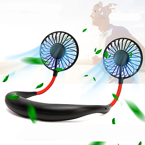 1pcs Personal Mini Neck Double Fans USB Rechargeable Wearable Portable Neckband Fan 3 Speed Adjustable for Home Office
1pcs Personal Mini Neck Double Fans USB Rechargeable Wearable Portable Neckband Fan 3 Speed Adjustable for Home Office