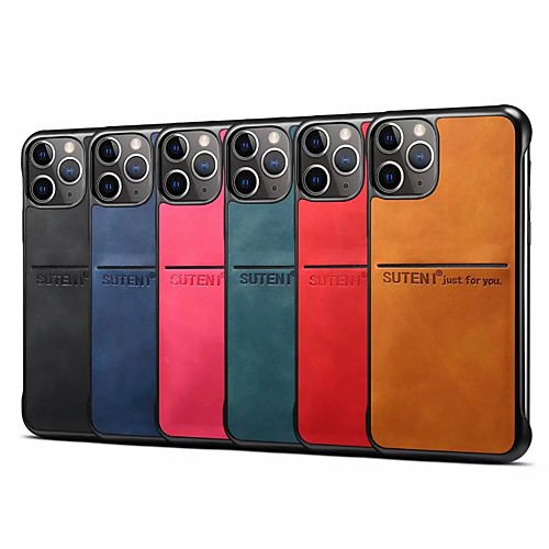 Case For Apple iPhone 11 / iPhone 11 Pro / iPhone 11 Pro Max Shockproof Back Cover Solid Colored PU Leather / TPU
Case For Apple iPhone 11 / iPhone 11 Pro / iPhone 11 Pro Max Shockproof Back Cover Solid Colored PU Leather / TPU