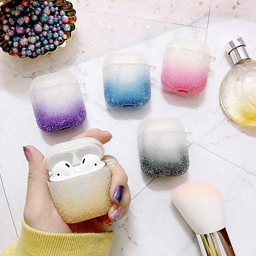 Soft TPU Headphone Case Glitter Shine Color Gradient For AirPods1 AirPods2 Earphone Case(AirPods Charging Case Not Included)
Soft TPU Headphone Case Glitter Shine Color Gradient For AirPods1 AirPods2 Earphone Case(AirPods Charging Case Not Included)