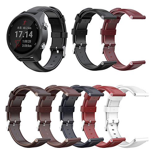 Retro Leather Watch Band Wrist Strap For Garmin Vivoactive 4 / Fenix Chronos Replaceable Bracelet Wristband
Retro Leather Watch Band Wrist Strap For Garmin Vivoactive 4 / Fenix Chronos Replaceable Bracelet Wristband