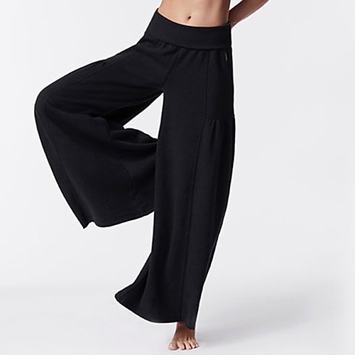 Women's High Waist Yoga Pants Wide Leg Pants / Trousers Breathable Black Cotton Fitness Gym Workout Pilates Winter Sports Activewear Stretchy Loose
Women's High Waist Yoga Pants Wide Leg Pants / Trousers Breathable Black Cotton Fitness Gym Workout Pilates Winter Sports Activewear Stretchy Loose