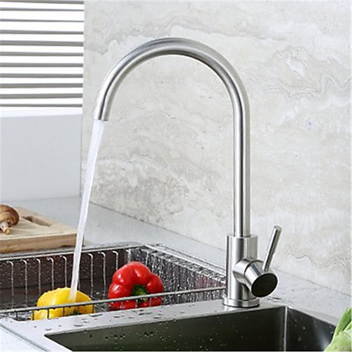 304 Stainless Steel Kitchen Faucet Hot And Cold Sitting Type Rotatable Sanitary Sink Vegetable Basin Faucet
304 Stainless Steel Kitchen Faucet Hot And Cold Sitting Type Rotatable Sanitary Sink Vegetable Basin Faucet
