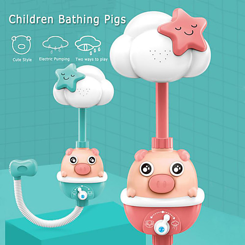 Children Bathing Pig Electric Shower Play Water Baby Bathroom Bath Automatic Equipment Kids Shower Bath Toys Shower Head Faucet
Children Bathing Pig Electric Shower Play Water Baby Bathroom Bath Automatic Equipment Kids Shower Bath Toys Shower Head Faucet