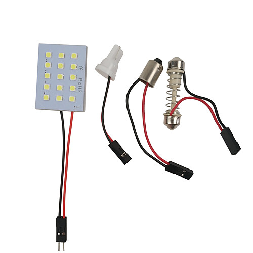 OTOLAMPARA 1pcs 31mm / 41mm / 36mm Car Light Bulbs 7.5 W SMD 3030 600 lm 15 LED Interior Lights For universal All Models All years
OTOLAMPARA 1pcs 31mm / 41mm / 36mm Car Light Bulbs 7.5 W SMD 3030 600 lm 15 LED Interior Lights For universal All Models All years