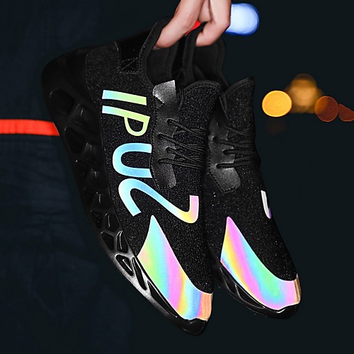 Men's Spring & Summer Classic Daily Trainers / Athletic Shoes Running Shoes Mesh Black and White / Black
Men's Spring & Summer Classic Daily Trainers / Athletic Shoes Running Shoes Mesh Black and White / Black