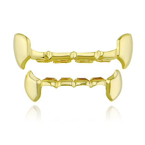Teeth Set / Teeth Grills Statement Stylish Luxury Unisex Body Jewelry For Halloween Street Synthetic Diamond Copper Rose Gold Gold Silver
Teeth Set / Teeth Grills Statement Stylish Luxury Unisex Body Jewelry For Halloween Street Synthetic Diamond Copper Rose Gold Gold Silver