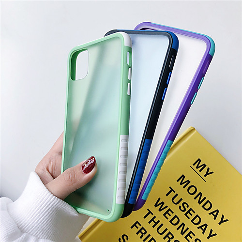 Hybrid Simple Matte Bumper Phone Case for iPhone SE 2020 / 11 / 11 Pro / 11Pro Max / X / XS / XR / XS Max / 8 / 8 Plus / 7 Plus / 7 / 6Plus / 6 Shockproof Soft TPU Silicone Color Clear Cover
Hybrid Simple Matte Bumper Phone Case for iPhone SE 2020 / 11 / 11 Pro / 11Pro Max / X / XS / XR / XS Max / 8 / 8 Plus / 7 Plus / 7 / 6Plus / 6 Shockproof Soft TPU Silicone Color Clear Cover