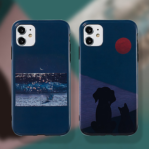 Apple scene map iPhone 11 11 Pro 11 Pro max cats and dogs night scene pattern IMD process TPU material precise hole position mobile phone case
Apple scene map iPhone 11 11 Pro 11 Pro max cats and dogs night scene pattern IMD process TPU material precise hole position mobile phone case