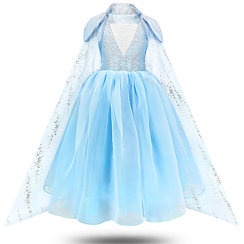 Princess Elsa Dress Flower Girl Dress Girls' Movie Cosplay A-Line Slip Vacation Dress Blue Dress Children's Day Masquerade Tulle Polyester
Princess Elsa Dress Flower Girl Dress Girls' Movie Cosplay A-Line Slip Vacation Dress Blue Dress Children's Day Masquerade Tulle Polyester