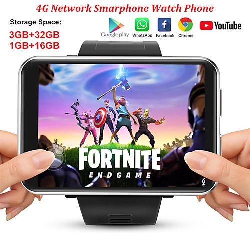 JSBP 4G SmartWatch Android 7.1 3GB32GB 2.86inch Screen Support SIM Card GPS WiFi 2880mAh Big Battery SmartWatch Men Women
JSBP 4G SmartWatch Android 7.1 3GB32GB 2.86inch Screen Support SIM Card GPS WiFi 2880mAh Big Battery SmartWatch Men Women