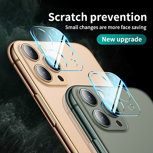 2 Pcs 3D Full Cover Camera Lens Protector For iPhone 11 / 11 Pro / 11 Pro Max Back Transparent Film HD Tempered Glass Anti-Scratch Anti-Fingerprint Protective Film
2 Pcs 3D Full Cover Camera Lens Protector For iPhone 11 / 11 Pro / 11 Pro Max Back Transparent Film HD Tempered Glass Anti-Scratch Anti-Fingerprint Protective Film