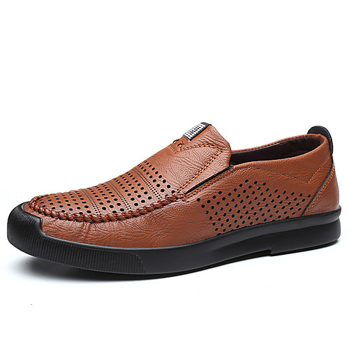 Men's Fall Daily Outdoor Loafers & Slip-Ons Walking Shoes Faux Leather Breathable Wear Proof Black / Brown
Men's Fall Daily Outdoor Loafers & Slip-Ons Walking Shoes Faux Leather Breathable Wear Proof Black / Brown
