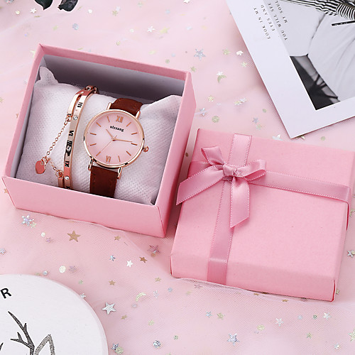 Women's Quartz Watches New Arrival Fashion Black Brown PU Leather Quartz Brown Black Chronograph New Design Casual Watch 1 set Analog
Women's Quartz Watches New Arrival Fashion Black Brown PU Leather Quartz Brown Black Chronograph New Design Casual Watch 1 set Analog