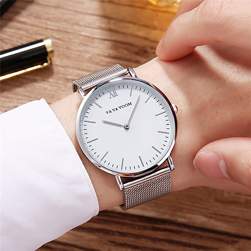Men's Steel Band Watches Quartz Stainless Steel 30 m Water Resistant / Waterproof Calendar / date / day Day Date Analog Fashion Cool - Black Silver Black / White One Year Battery Life
Men's Steel Band Watches Quartz Stainless Steel 30 m Water Resistant / Waterproof Calendar / date / day Day Date Analog Fashion Cool - Black Silver Black / White One Year Battery Life