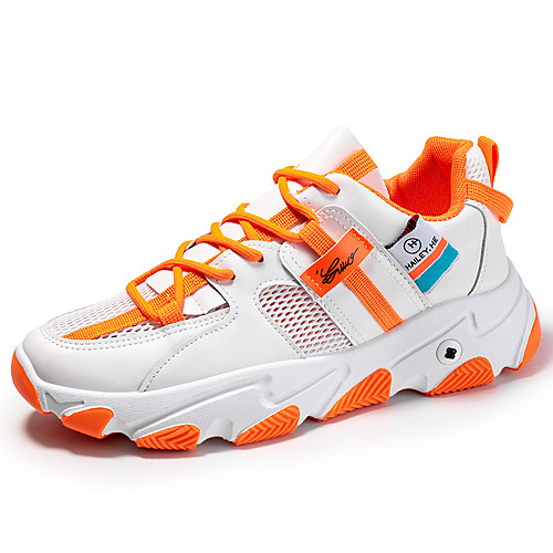 Men's Fall / Spring & Summer Daily Outdoor Trainers / Athletic Shoes Running Shoes / Walking Shoes Mesh Breathable Non-slipping Shock Absorbing Yellow / Orange / Gray
Men's Fall / Spring & Summer Daily Outdoor Trainers / Athletic Shoes Running Shoes / Walking Shoes Mesh Breathable Non-slipping Shock Absorbing Yellow / Orange / Gray