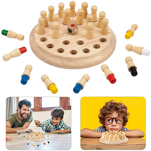 Board Game Educational Toy Wooden family game Party Game Parent-Child Interaction Family Interaction Home Entertainment Kids Child's Boys and Girls Toys Gifts
Board Game Educational Toy Wooden family game Party Game Parent-Child Interaction Family Interaction Home Entertainment Kids Child's Boys and Girls Toys Gifts