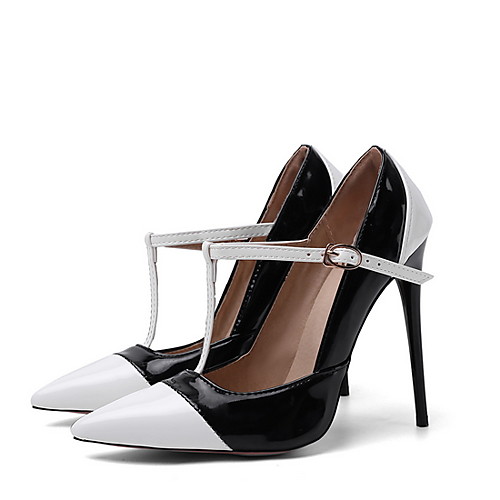 Women's Heels Summer Stiletto Heel Pointed Toe Sexy Daily Color Block PU White / Black / Red
Women's Heels Summer Stiletto Heel Pointed Toe Sexy Daily Color Block PU White / Black / Red