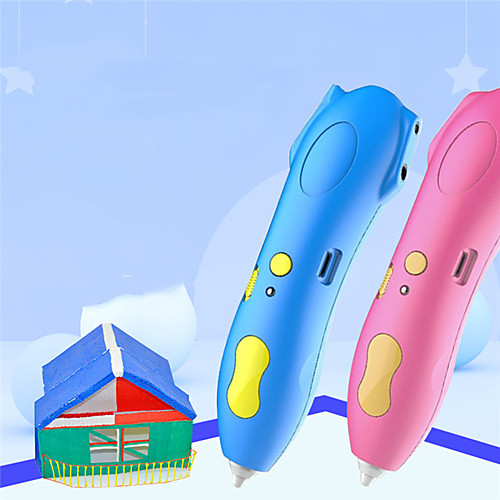 Drawing Toy 3D Printing Pen Creative Plastic Shell Painting USB Charging Output Low Temperature Educational Toys Child's Adults' Women's Boys and Girls for Birthday Gifts or Party Favors
Drawing Toy 3D Printing Pen Creative Plastic Shell Painting USB Charging Output Low Temperature Educational Toys Child's Adults' Women's Boys and Girls for Birthday Gifts or Party Favors