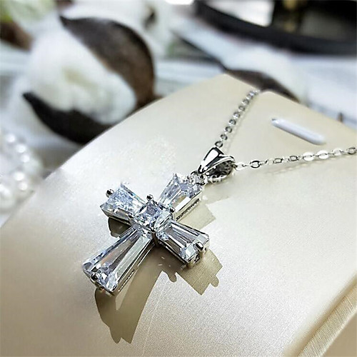Pendant Necklace Classic Cross Fashion Copper Gold Plated Gold 50 cm Necklace Jewelry 1pc For
Pendant Necklace Classic Cross Fashion Copper Gold Plated Gold 50 cm Necklace Jewelry 1pc For